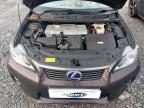 2011 LEXUS CT 200H 1.8 SE-L 5DR CVT AUTO for sale at Copart BELFAST