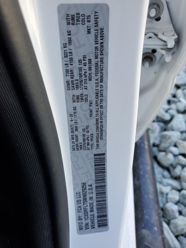 2021 Ram 1500 Rebel VIN: 1C6SRFLT5MN529256 Lot: 90311895