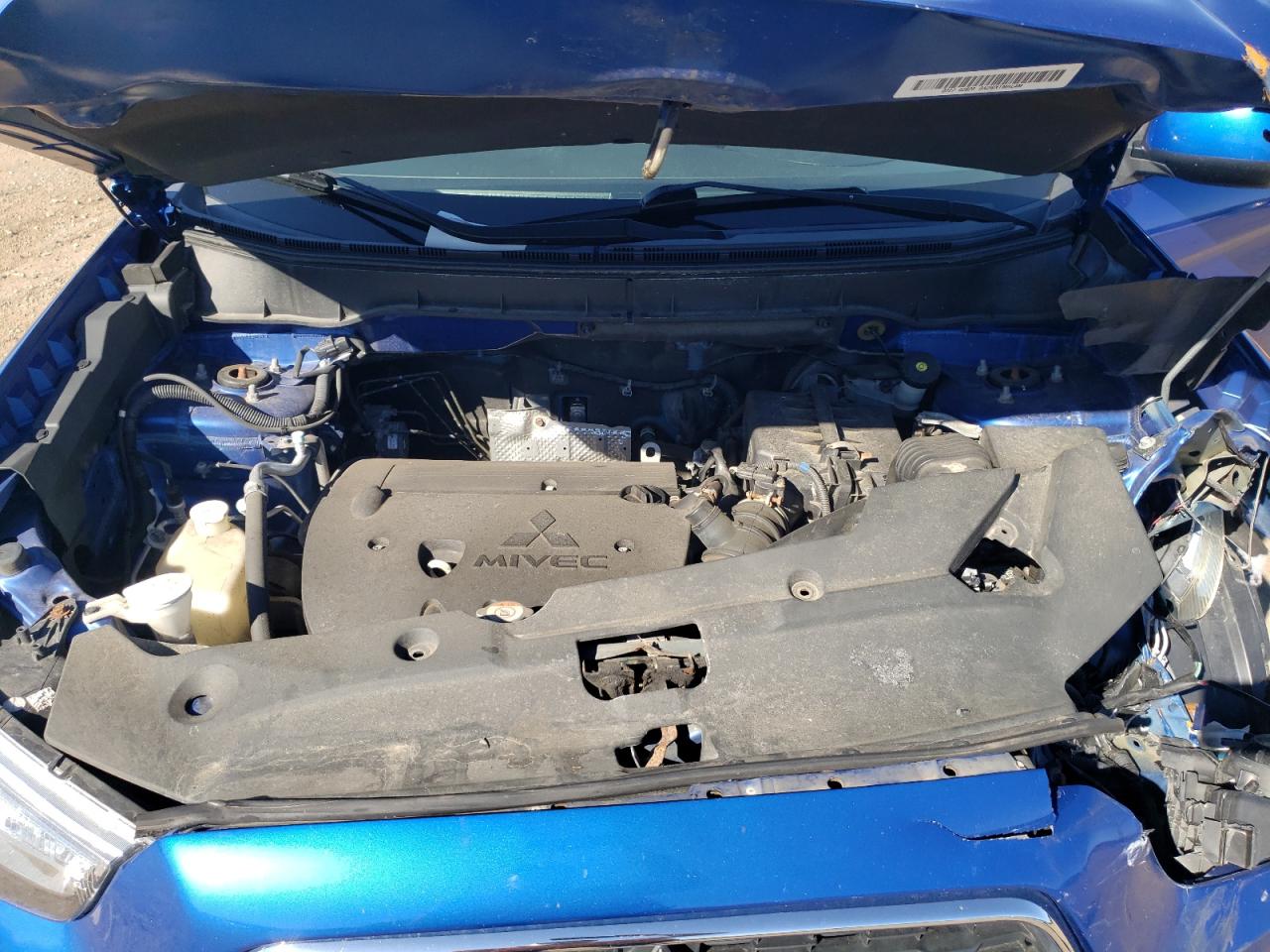 2015 Mitsubishi Outlander Sport Es VIN: 4A4AP3AUXFE012437 Lot: 82386175