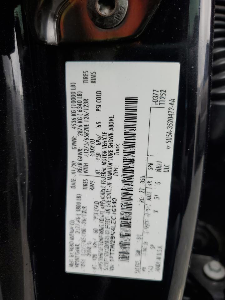 2020 Ford F250 Super Duty VIN: 1FT7W2BN4LEC16149 Lot: 85497705