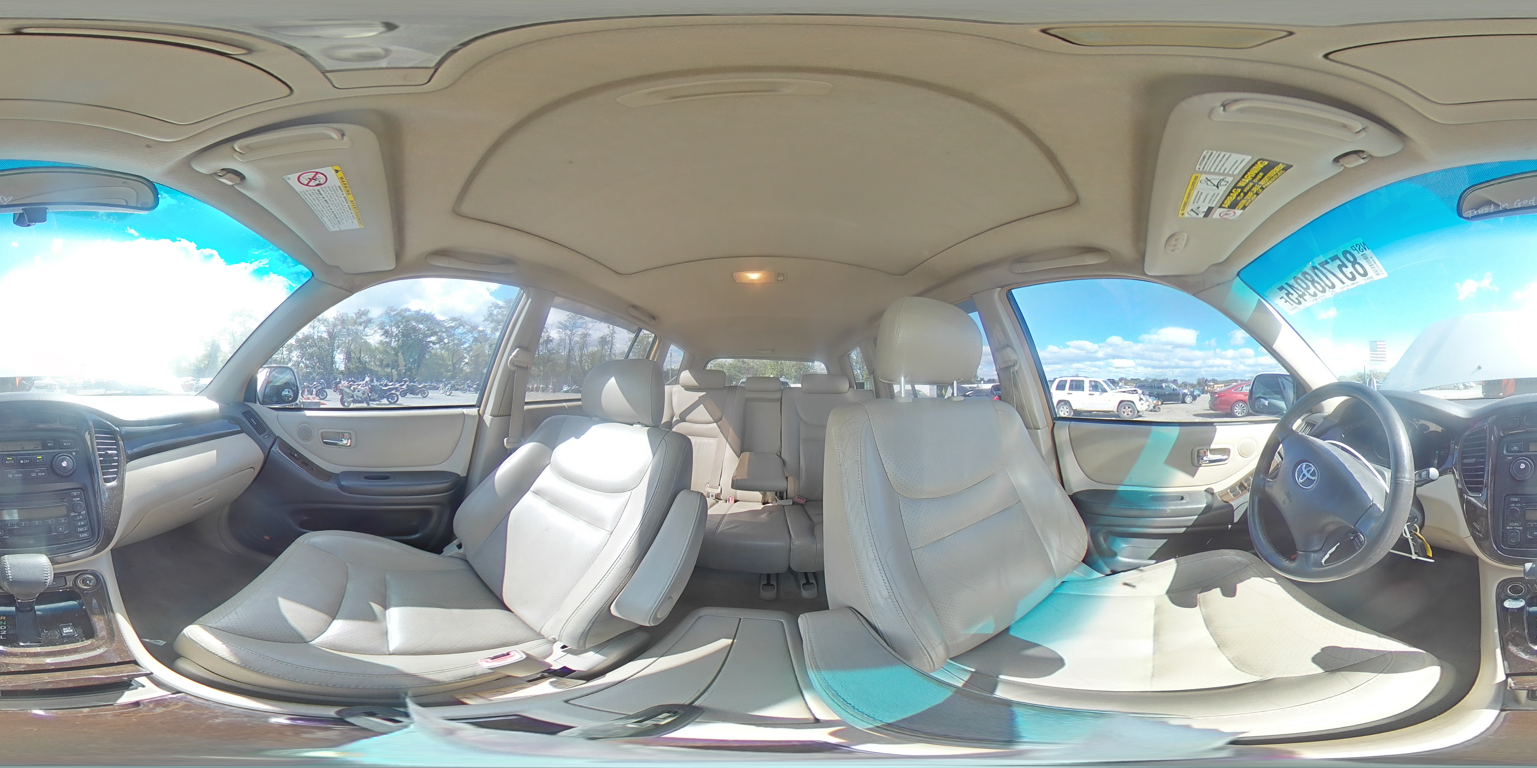 2003 Toyota Highlander Limited VIN: JTEGF21A030074387 Lot: 85708945