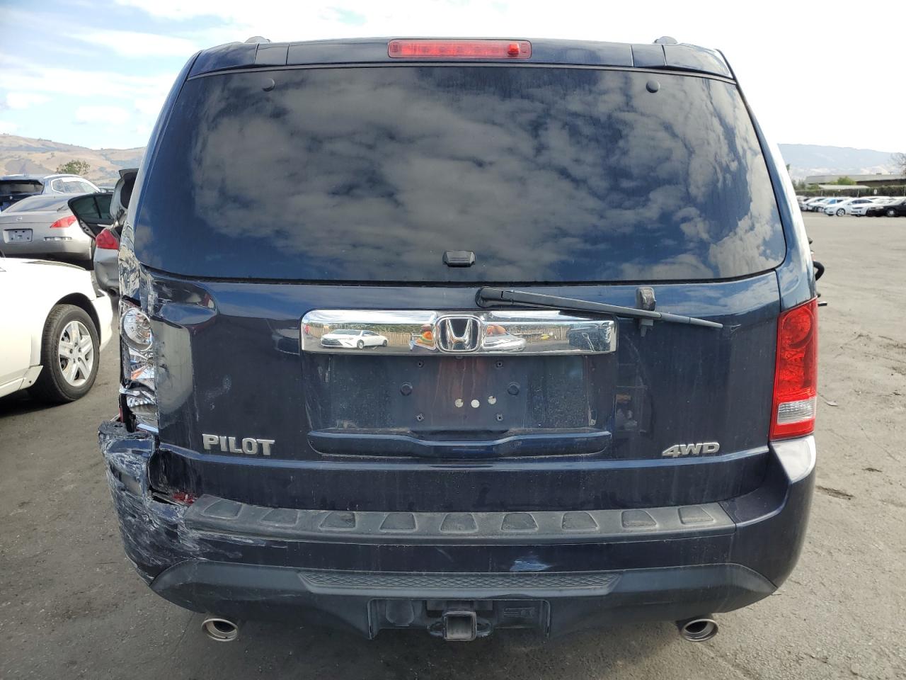 2012 Honda Pilot Exln VIN: 5FNYF4H77CB078789 Lot: 82288395