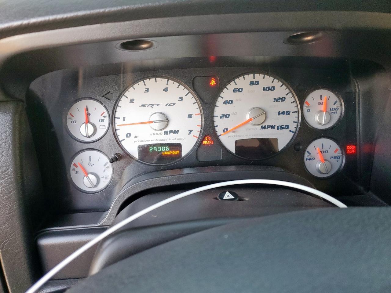 2005 Dodge Ram Srt10 VIN: 3D3HA16H95G838282 Lot: 86257695