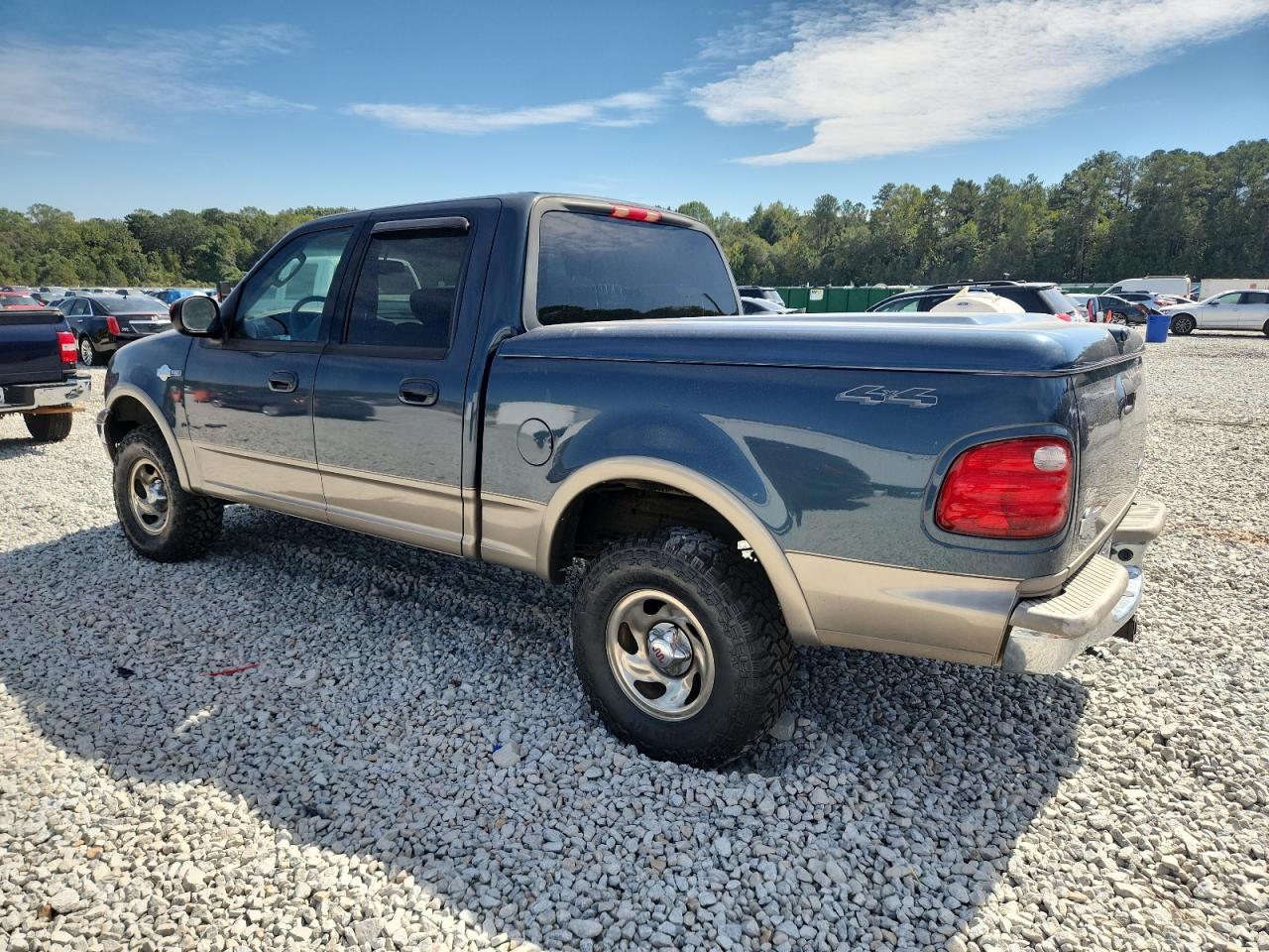 2003 Ford F150 Supercrew blue null gas 1FTRW08L33KB05743 photo #3