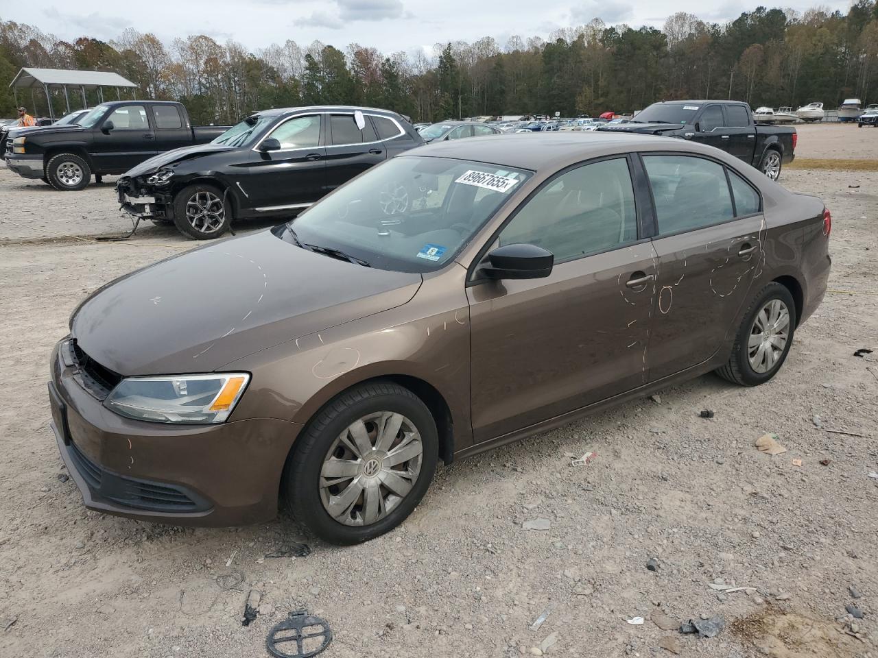 VOLKSWAGEN JETTA 2014. Lot# 89667655. VIN 3VW2K7AJ9EM237185. Photo 1