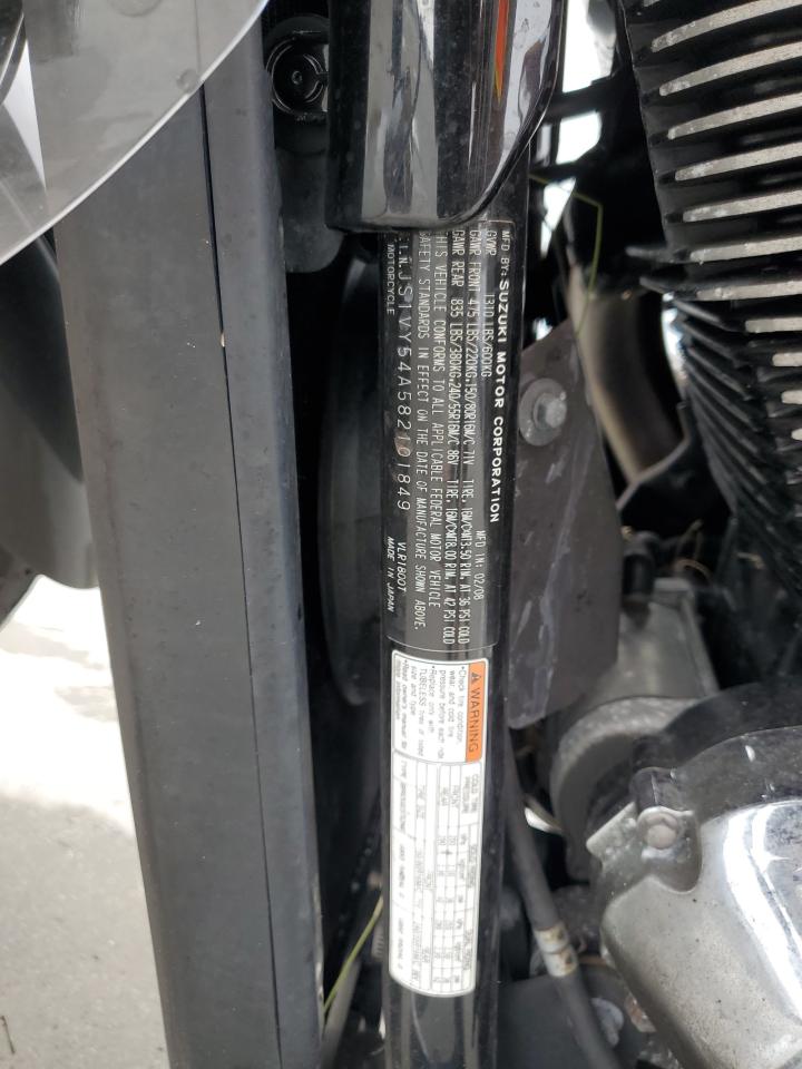 2008 Suzuki Vlr1800 VIN: JS1VY54A582101849 Lot: 83837535