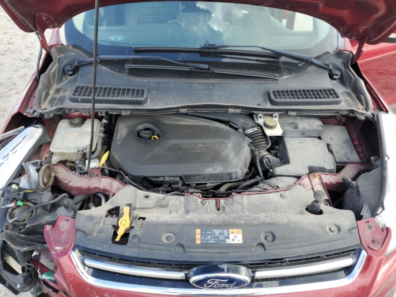 2014 Ford Escape Titanium VIN: 1FMCU9JX5EUA67657 Lot: 82398475