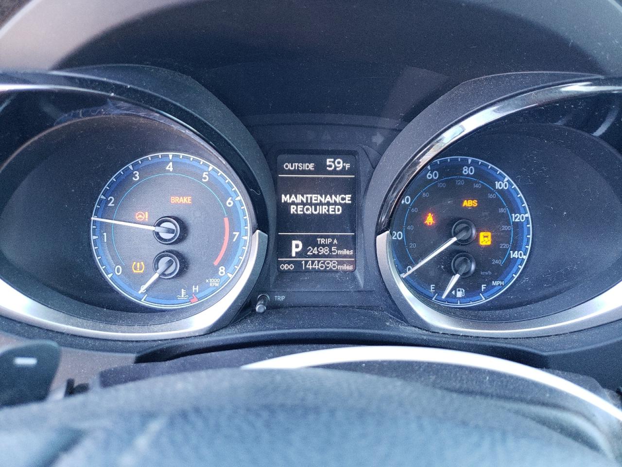 2015 Toyota Corolla L VIN: 2T1BURHE0FC368520 Lot: 85011735