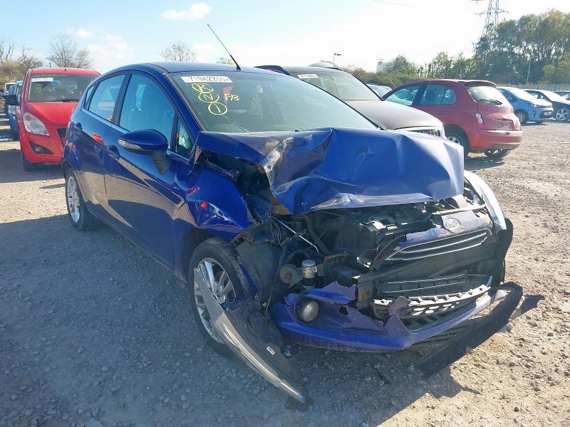 2017 FORD FIESTA ZETEC TURBO  for sale at Copart BRISTOL