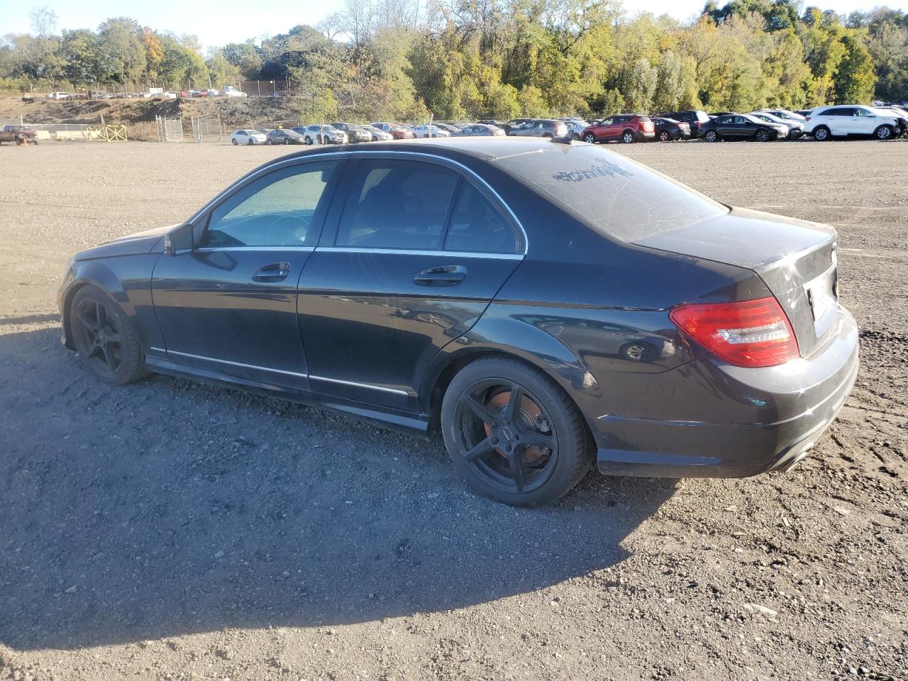 2013 Mercedes-Benz C 300 4Matic black null gas WDDGF8ABXDA797181 photo #3