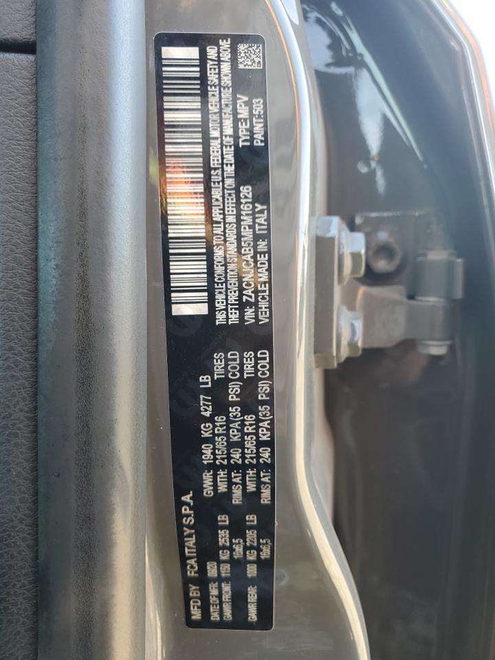 2021 Jeep Renegade Sport VIN: ZACNJCAB5MPM16126 Lot: 86780835