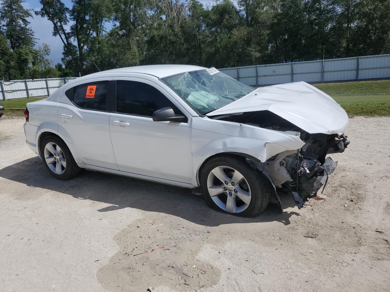 2013 Dodge Avenger Se VIN: 1C3CDZAB0DN710163 Lot: 84301105