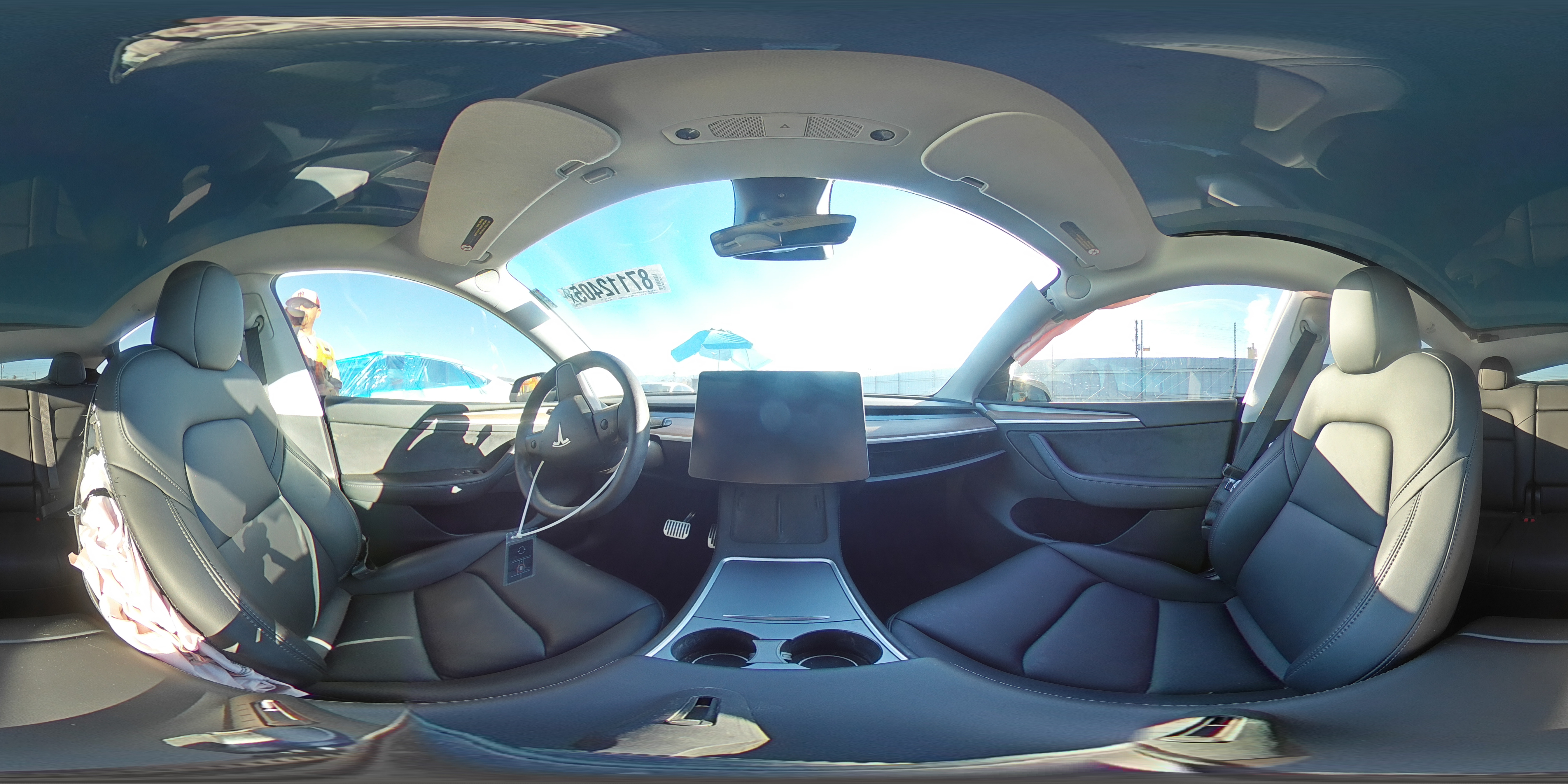 2023 Tesla Model Y VIN: 7SAYGDEE0PF846993 Lot: 87112405