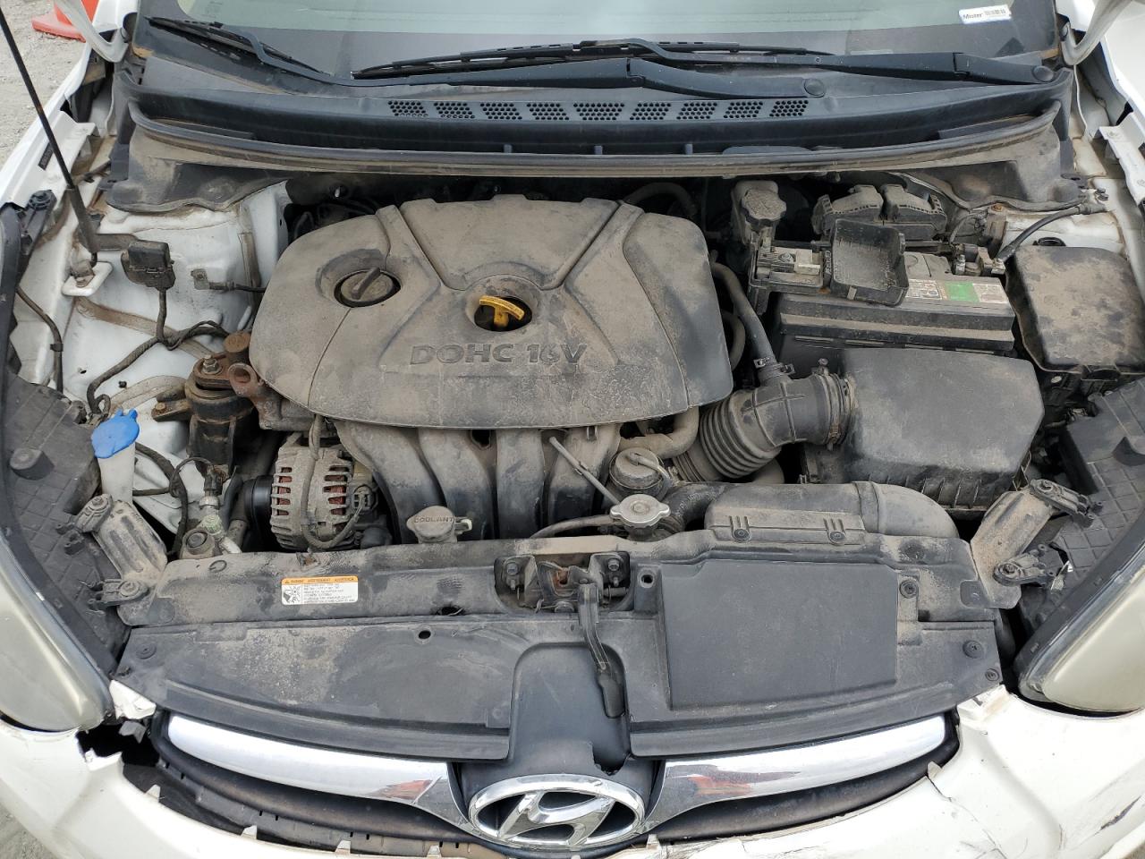 2012 Hyundai Elantra Gls VIN: 5NPDH4AE7CH139190 Lot: 85338145