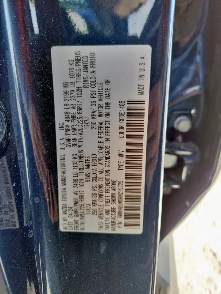 2024 Mazda Cx-50 Premium VIN: 7MMVABDM0RN219729 Lot: 82297395