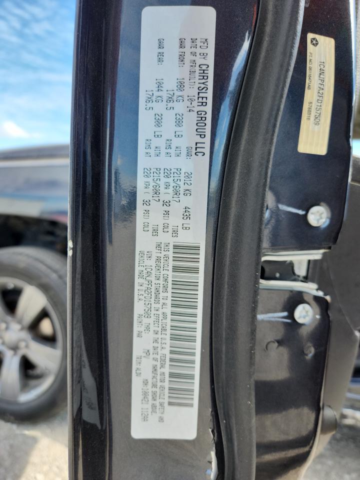 2015 Jeep Patriot Latitude VIN: 1C4NJPFA2FD157509 Lot: 82404795