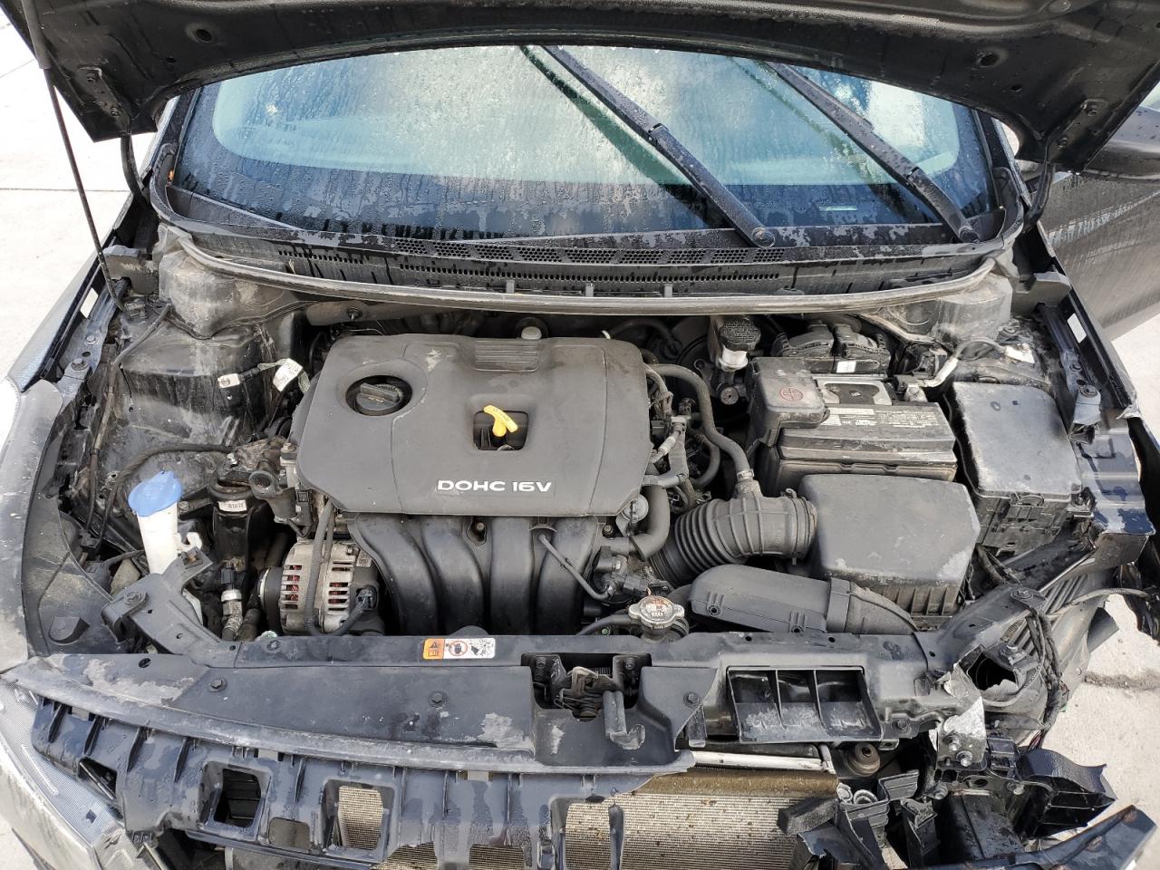 2017 Kia Forte Lx VIN: 3KPFL4A74HE152886 Lot: 85951615