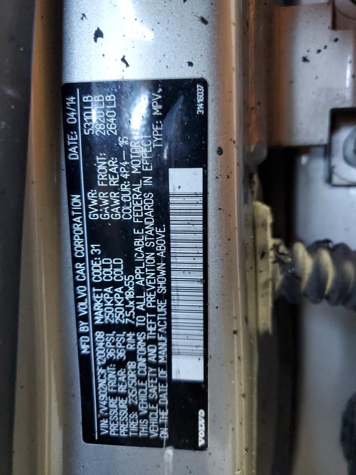 2015 Volvo Xc70 T6 Premier+ VIN: YV4902NC3F1200408 Lot: 85751125