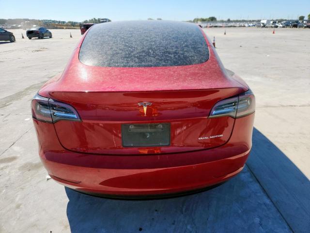  TESLA MODEL 3 2022 Czerwony