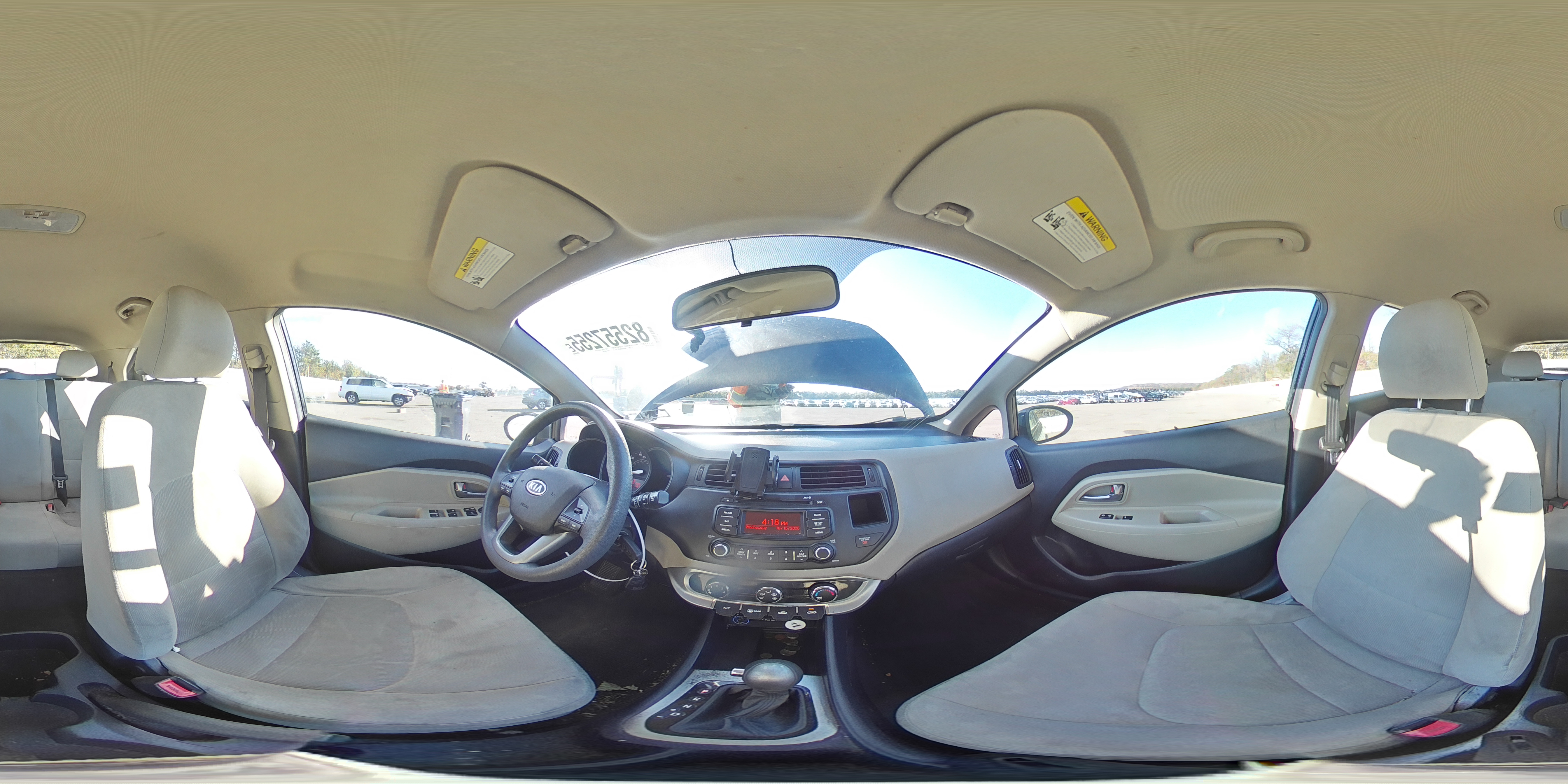 2013 Kia Rio Lx VIN: KNADM5A37D6128392 Lot: 82557255