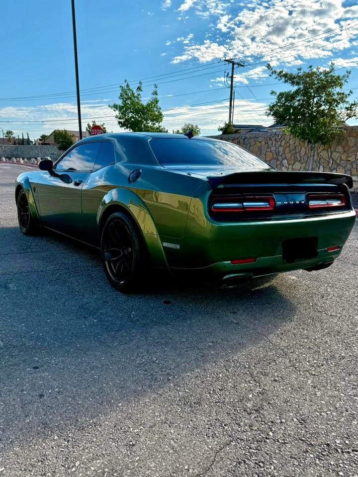 2019 Dodge Challenger Srt Hellcat Redeye green  gas 2C3CDZL96KH533876 photo #4