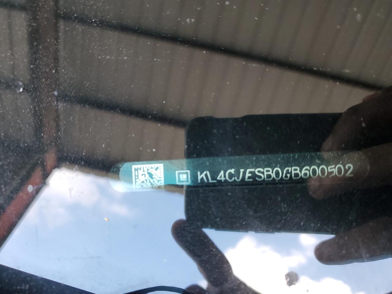 2016 Buick Encore VIN: KL4CJESB0GB600502 Lot: 90886955