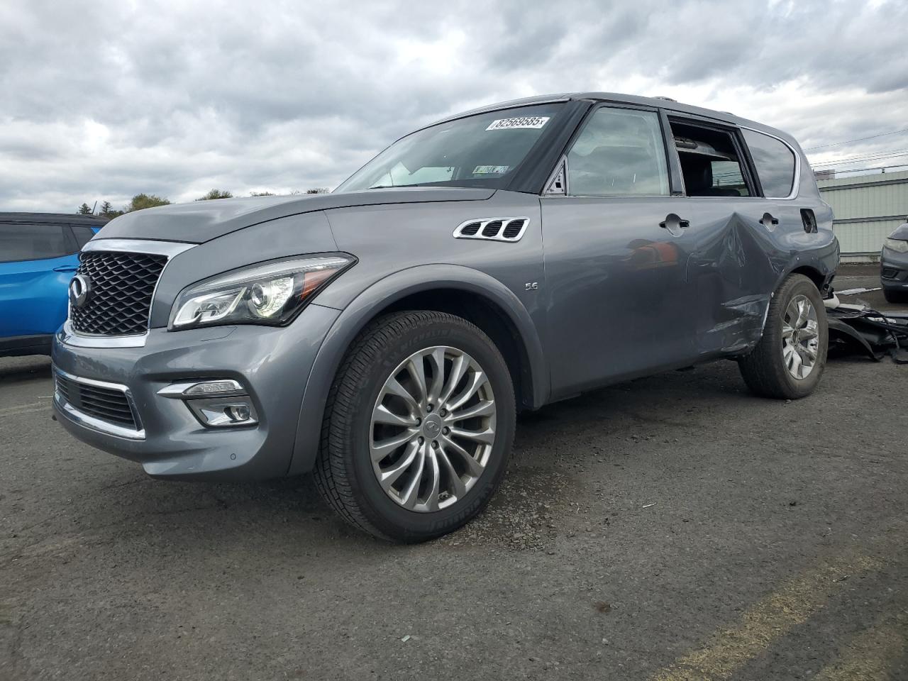 INFINITI QX80 2017. Lot# 82569585. VIN JN8AZ2NC4H9430814. Photo 1