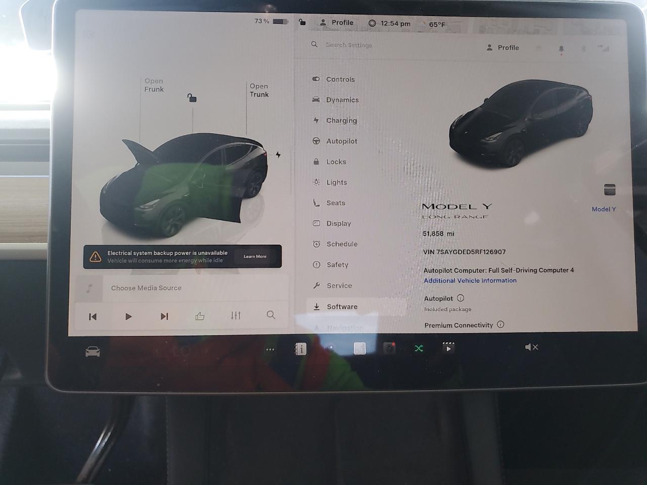 2024 Tesla Model Y VIN: 7SAYGDED5RF126907 Lot: 89912865