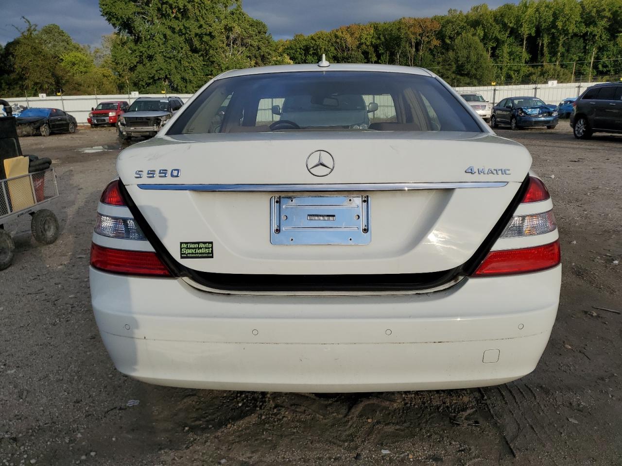 2008 Mercedes-Benz S 550 4Matic VIN: WDBKK65F21F224516 Lot: 85840435