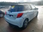 2016 TOYOTA YARIS 1.5 HYBRID DESIGN 5DR CVT for sale at Copart WHITBURN