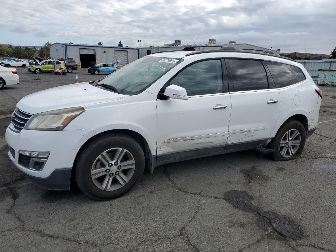 CHEVROLET TRAVERSE 2016. Lot# 82319815. VIN 1GNKRGKD8GJ162820. Photo 1