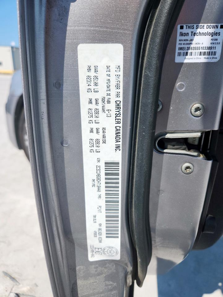 2013 Chrysler 300 S VIN: 2C3CCABG8DH718440 Lot: 82371765