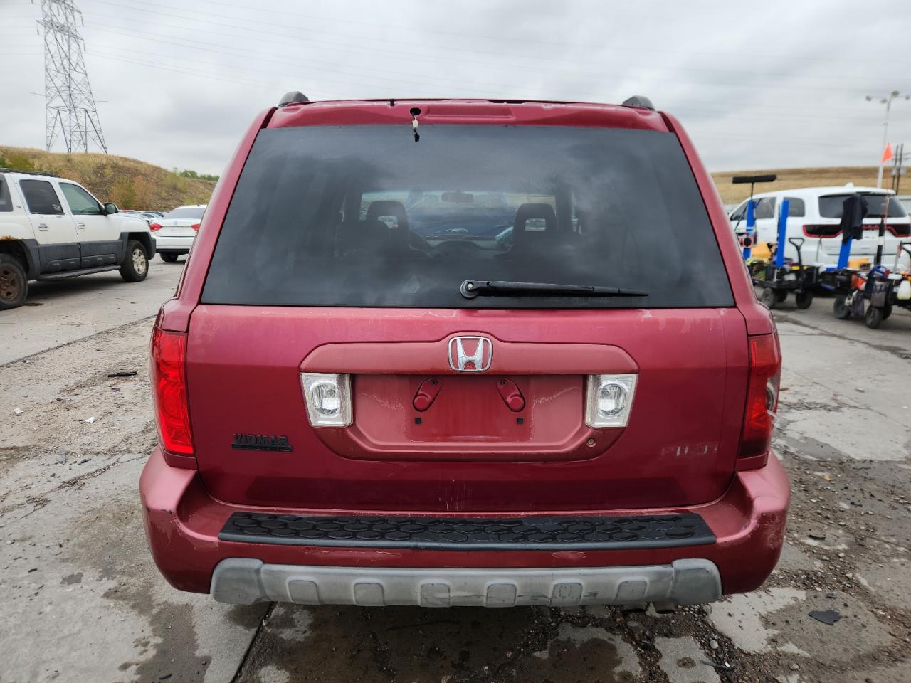 2003 Honda Pilot Exl VIN: 2HKYF18553H619627 Lot: 85154795