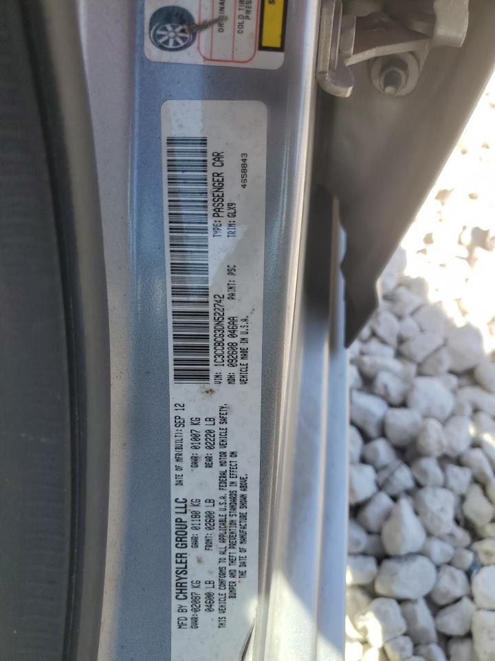 2013 Chrysler 200 Limited VIN: 1C3CCBCG3DN522742 Lot: 82537455