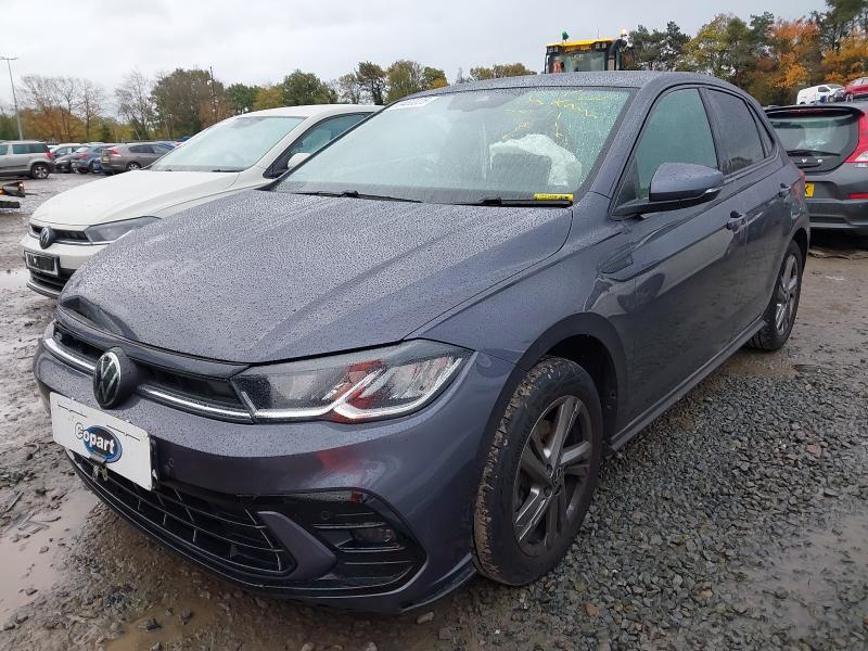2024 VOLKSWAGEN POLO 1.0 TSI 115 R-LINE 5DR DSG for sale at Copart WOLVERHAMPTON