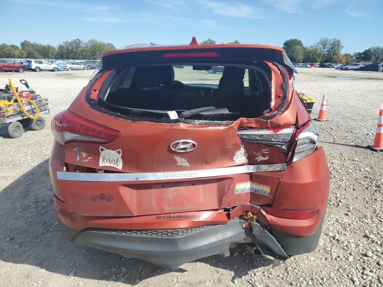 2016 Hyundai Tucson Limited VIN: KM8J33A20GU166126 Lot: 85511615