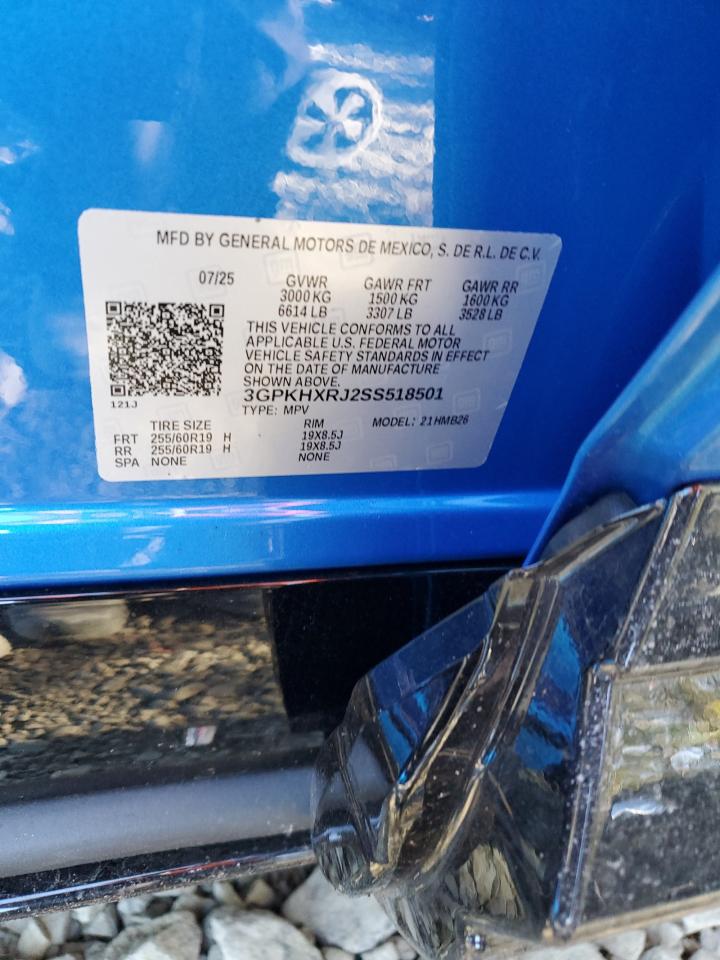 2025 Honda Prologue Tour VIN: 3GPKHXRJ2SS518501 Lot: 86500455