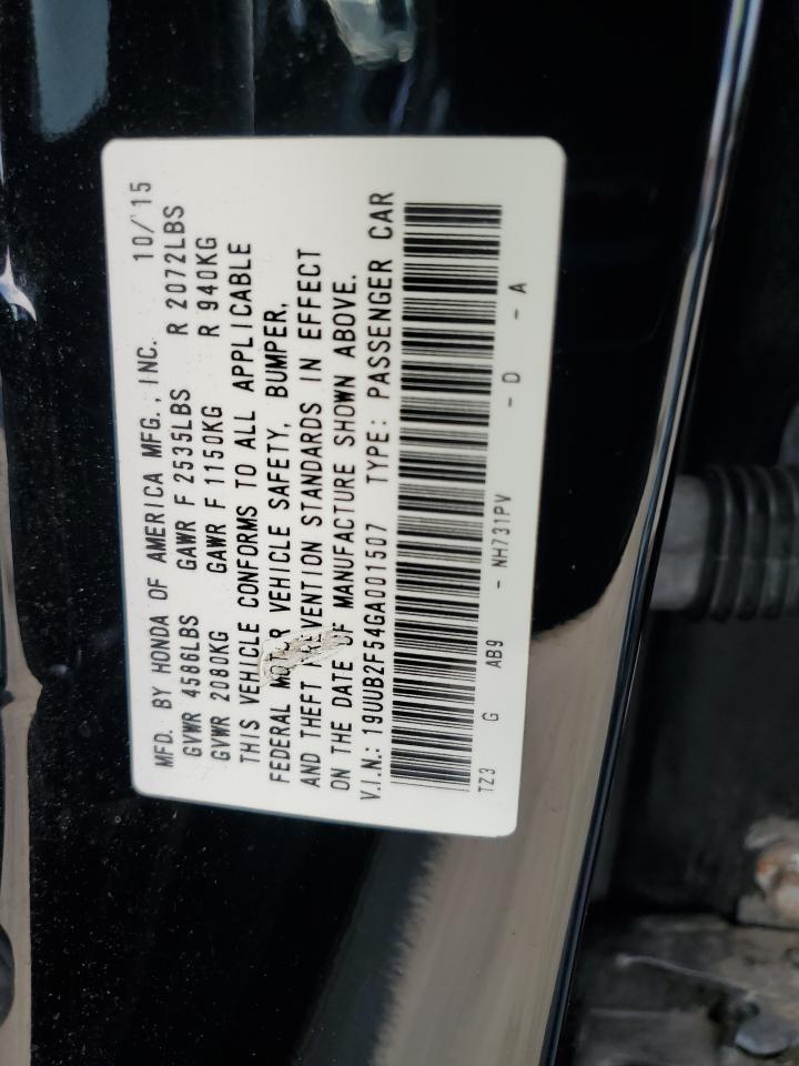 2016 Acura Tlx Tech VIN: 19UUB2F54GA001507 Lot: 82214265