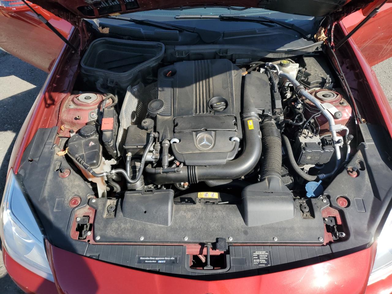 2015 Mercedes-Benz Slk 250 VIN: WDDPK4HAXFF103886 Lot: 84807195