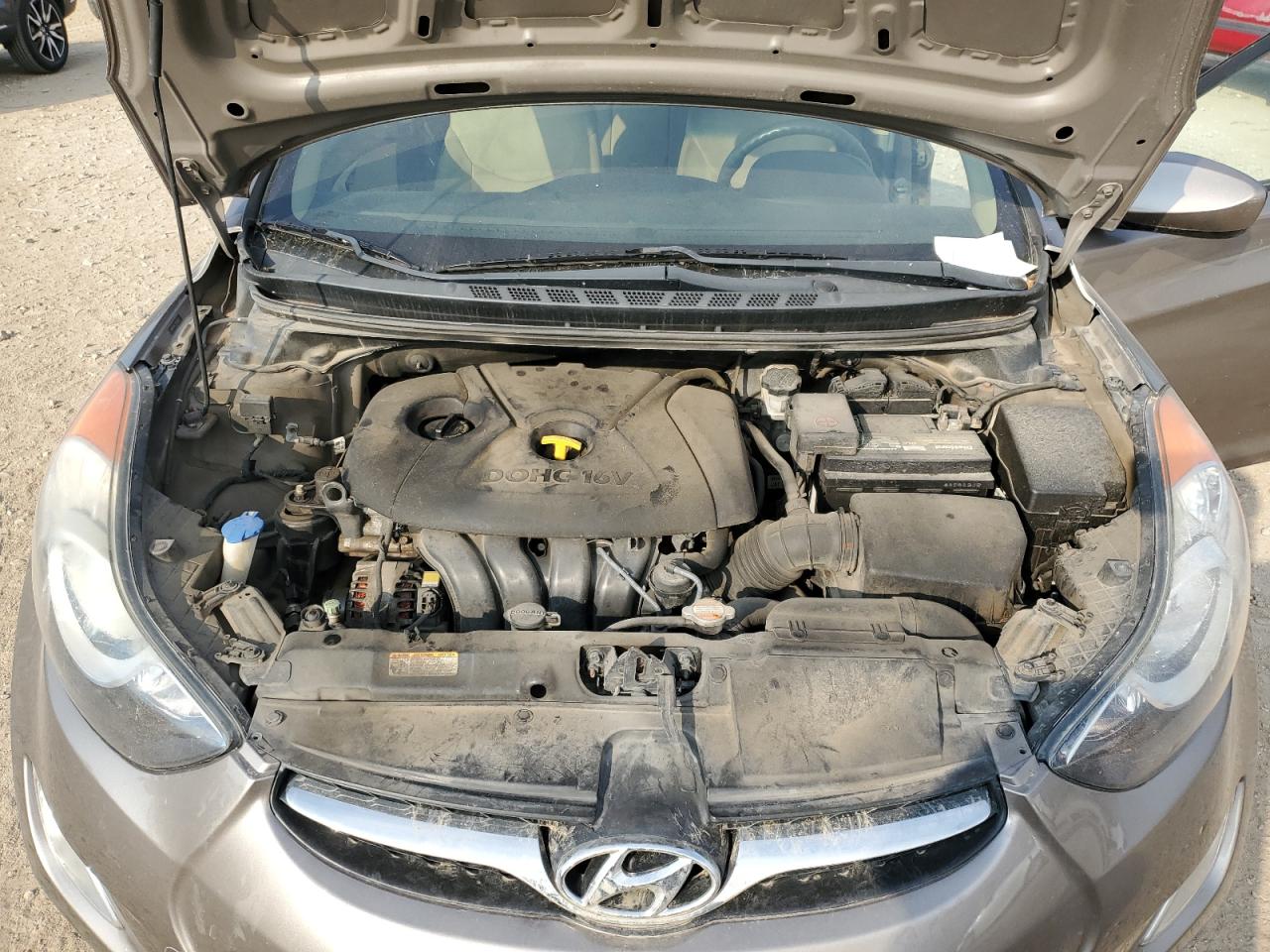 2012 Hyundai Elantra Gls VIN: 5NPDH4AE2CH104606 Lot: 86217415