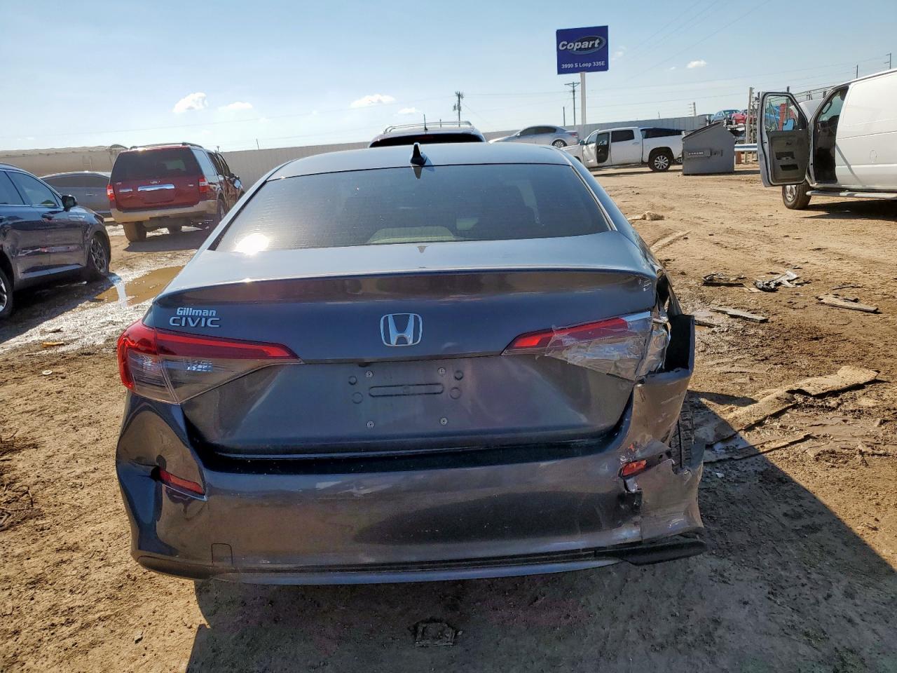 2022 Honda Civic Ex VIN: JHMFE1F78NX004879 Lot: 86148815