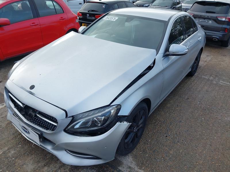 2014 MERCEDES-BENZ C CLASS C220 BLUETEC SPORT 4DR AUTO for sale at Copart SANDWICH