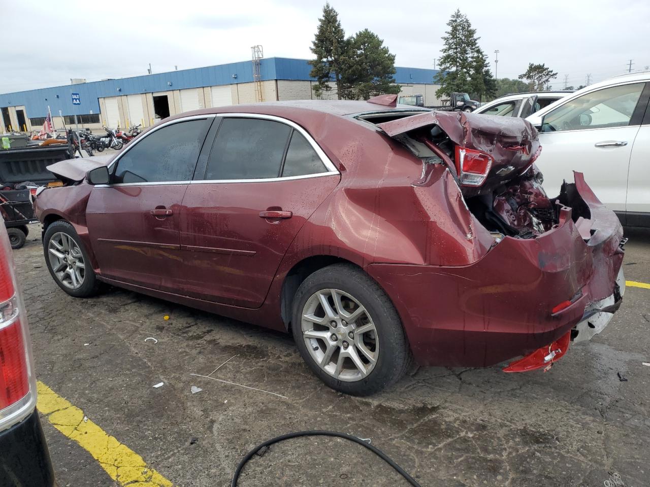 2015 Chevrolet Malibu 1Lt brown null gas 1G11C5SL4FF354781 photo #3