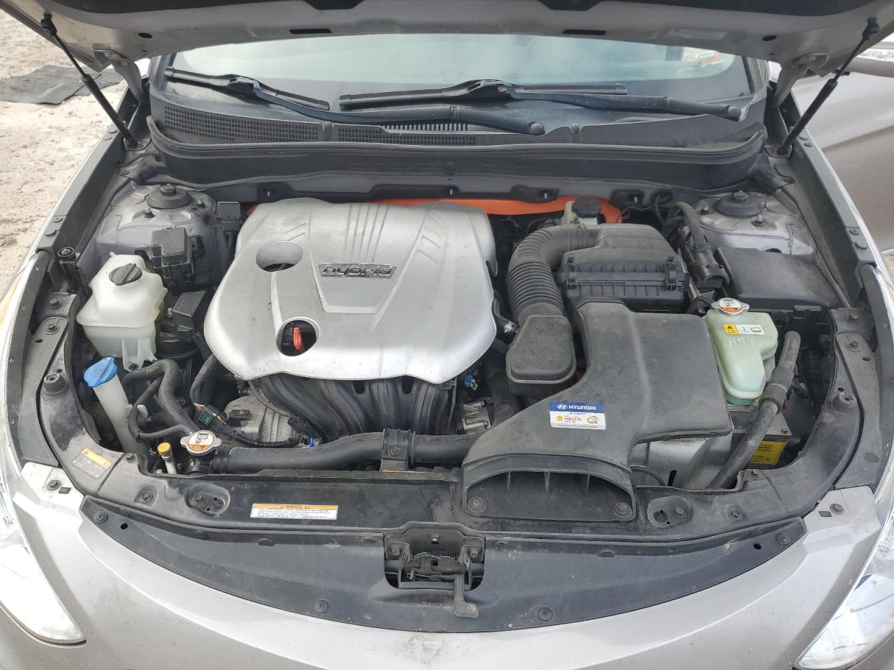 2013 Hyundai Sonata Hybrid VIN: KMHEC4A43DA072053 Lot: 90721785