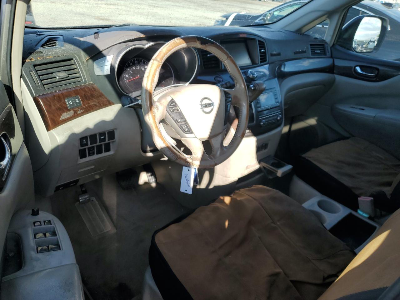 2011 Nissan Quest S VIN: JN8AE2KP2B9011161 Lot: 85112655