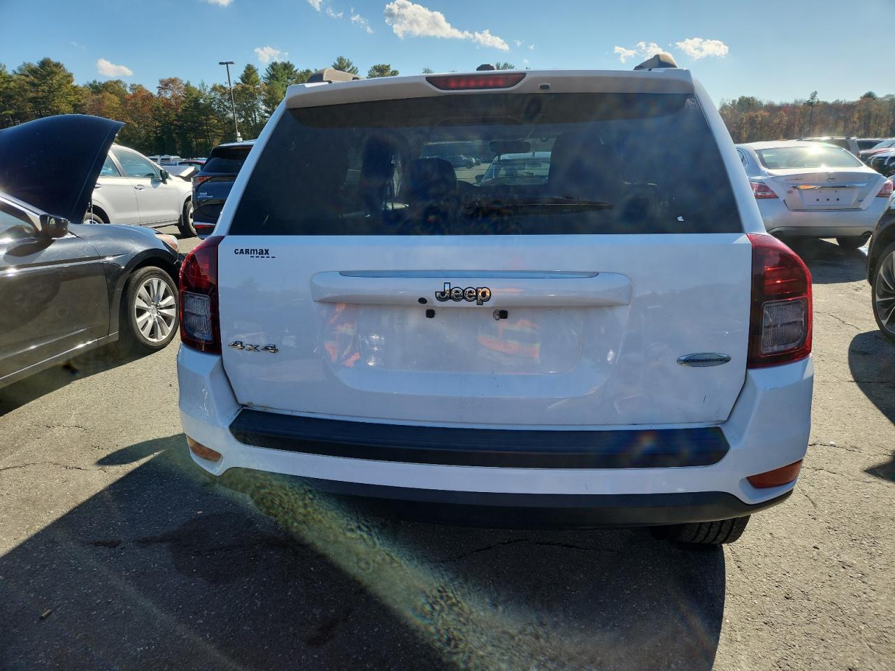 2014 Jeep Compass Latitude VIN: 1C4NJDEB0ED855804 Lot: 87201805