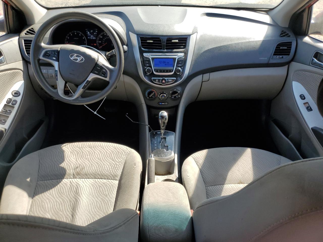 2014 Hyundai Accent Gls VIN: KMHCU4AE7EU702377 Lot: 82253565