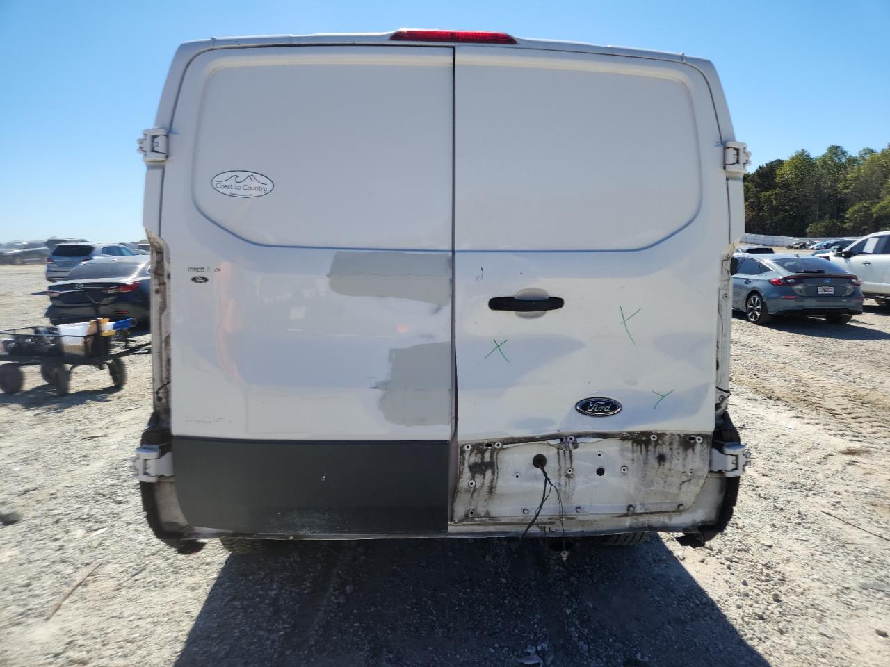 2016 Ford Transit Delivery Van VIN: 1FTYR1YG1GKA01172 Lot: 87080405