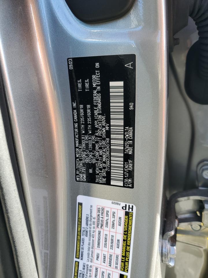 2024 Lexus Nx 350 Premium VIN: 2T2GGCEZ0RC045148 Lot: 85868565