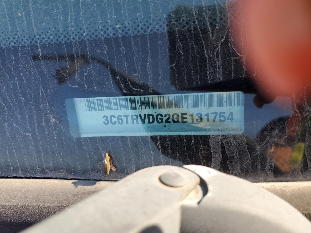 2016 Ram Promaster 2500 2500 High VIN: 3C6TRVDG2GE131754 Lot: 81498025